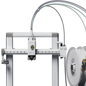 Bambu Lab A1 3D Printer for softer copper, optimized wire winding interval, Nylon sleeving
